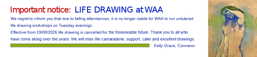 WAA Life Drawing 2026