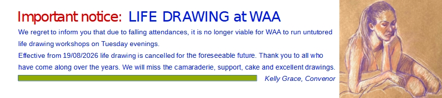 WAA Life Drawing 2026